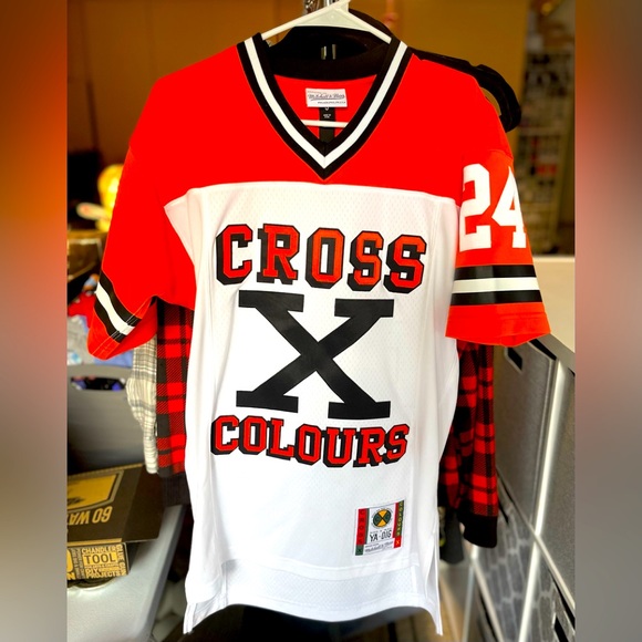 激レア ミッチェルアンドネス×クロスカラーズ　ブルーノマーズ公式 ホッケーシャツ m_650cb0b7f8c5daad90e7d86b.jpg